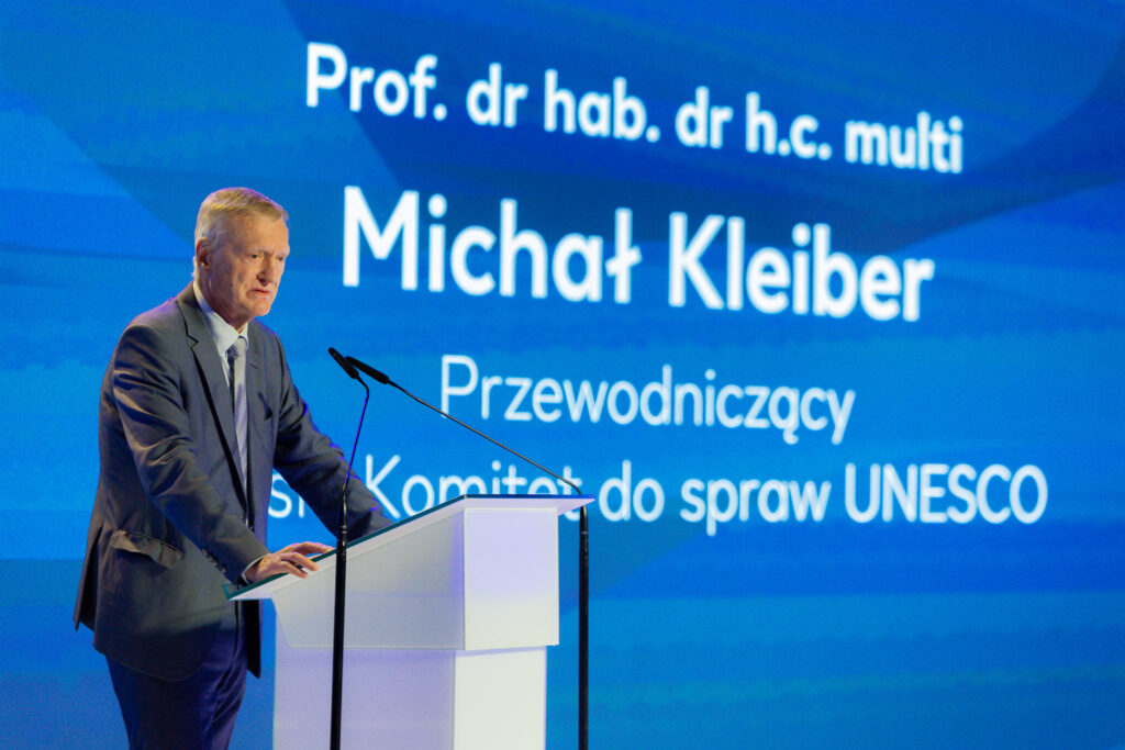 prof. Michał Kleiber Przewodniczący
Polski Komitet do spraw UNESCO